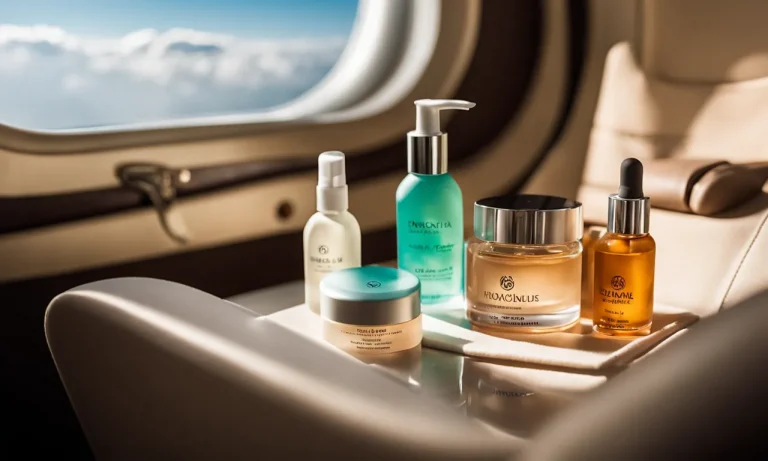 Can I Bring My Skincare On A Plane? A Detailed Guide