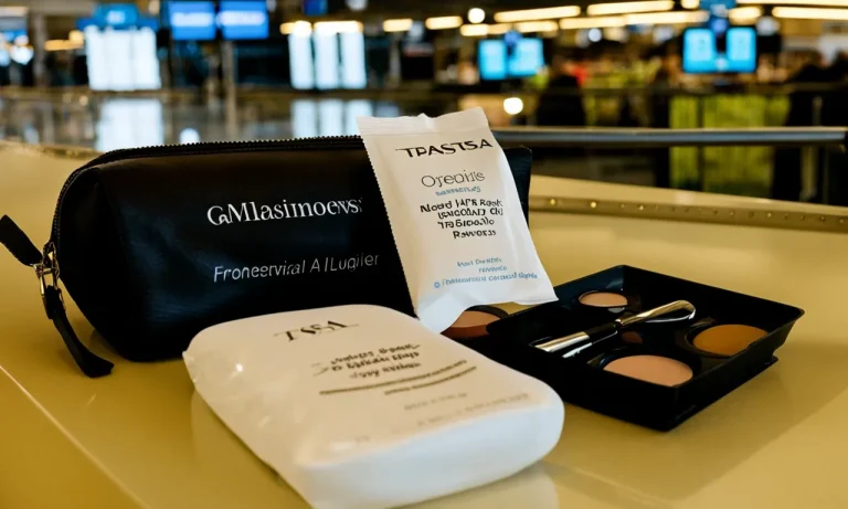 Do Makeup Wipes Count As Liquid For Tsa Regulations?